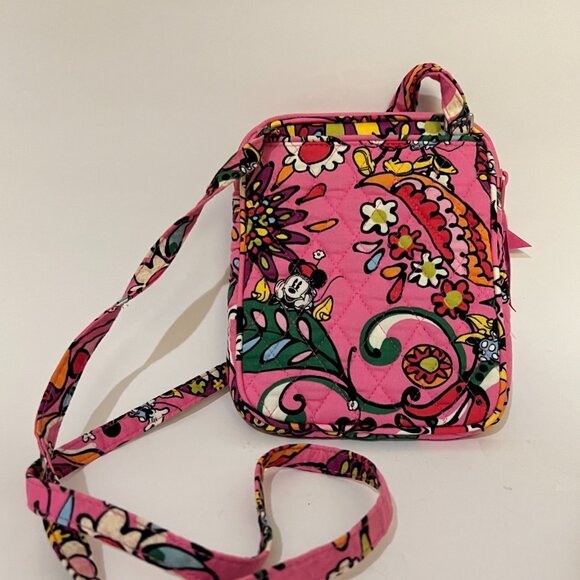 Vera Bradley Disney Just Mousing Around Mickey Crossbody Mini Hipster Purse Bag - Picture 6 of 9